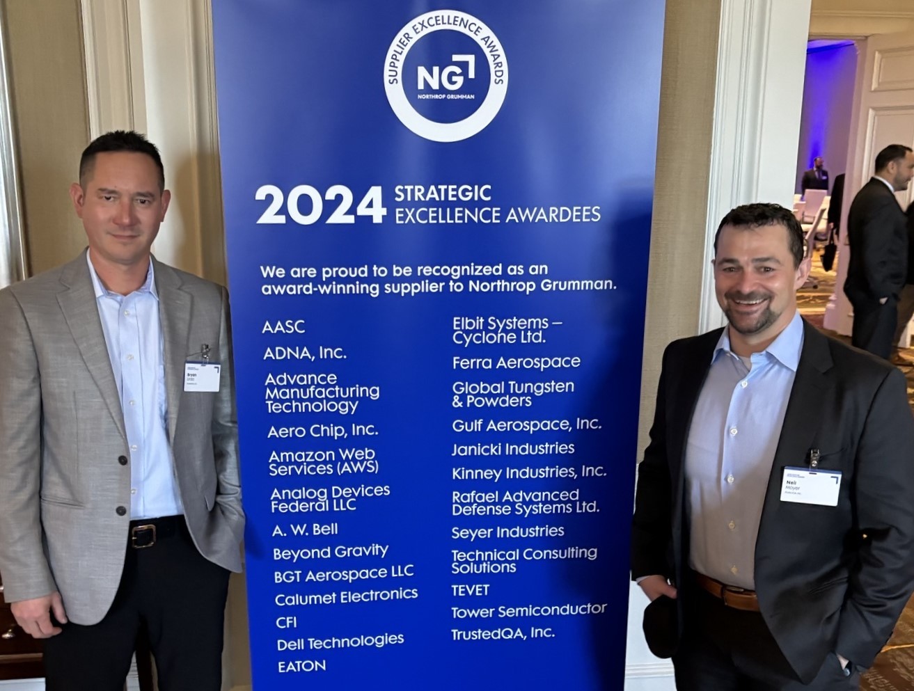 TQA’s Bryan Urda, Director of Delivery and Neil Moyer, President