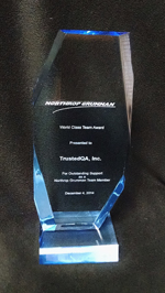 Northrop Grumman Award - 2014